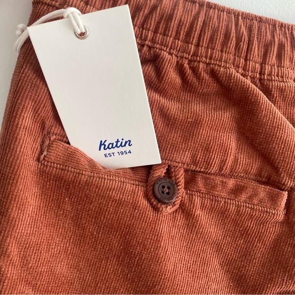 Katin | Pants | Katin Cords Trail Pant In Rust | Poshmark